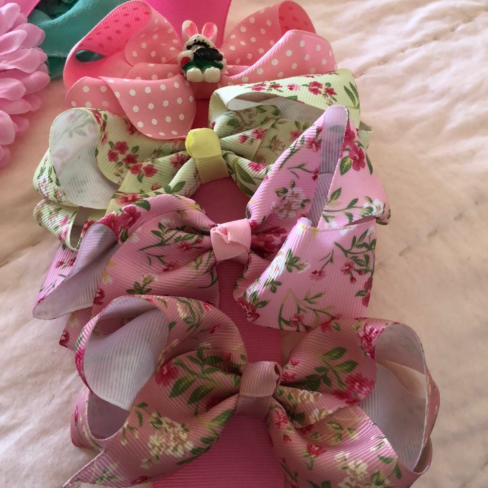 Girls flower bow
